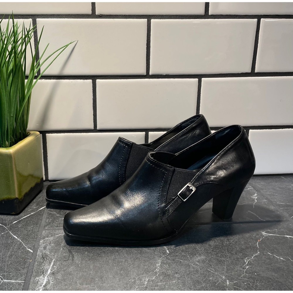 Leather Boots Sudinis Sz 6